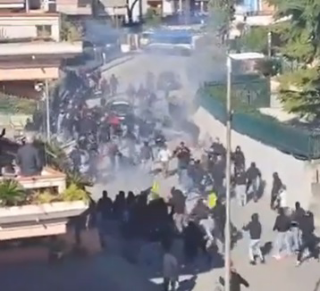 Scontri prima di Giulianova vs Teramo: ferito un carabiniere